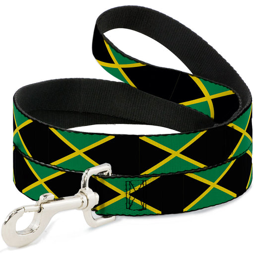 Dog Leash - Jamaica Flags Dog Leashes Buckle-Down   