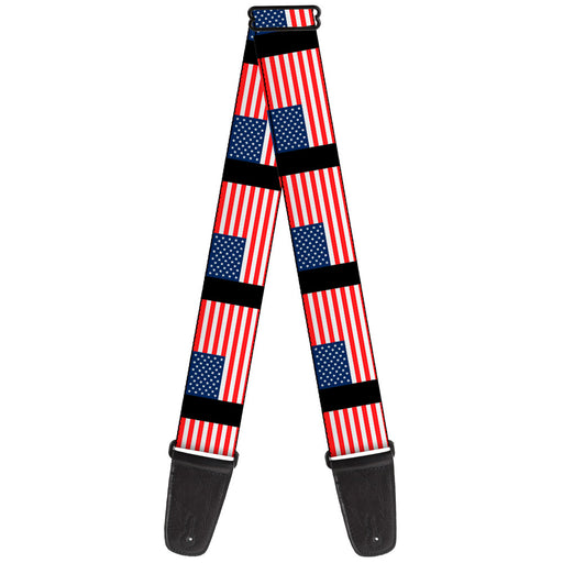 Guitar Strap - United States Flags Guitar Straps Buckle-Down   