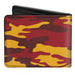 Bi-Fold Wallet - Harry Potter Gryffindor Crest Camo Gold Reds Bi-Fold Wallets The Wizarding World of Harry Potter   