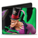 Bi-Fold Wallet - Dr Facilier Tarot Card Pose Black Greens Bi-Fold Wallets Disney   