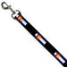 Dog Leash - Colorado Flags3/Black Dog Leashes Buckle-Down   