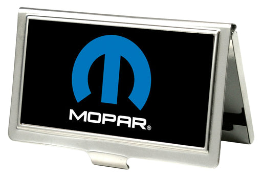 Business Card Holder - SMALL - MOPAR Logo FCG Black Blue White Business Card Holders Mopar   