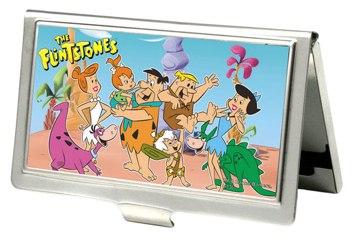 Business Card Holder - SMALL - THE FLINTSTONES Group Pose FCG Business Card Holders The Flintstones   