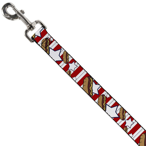 Dog Leash - Hot Dogs Dog Leashes Buckle-Down   