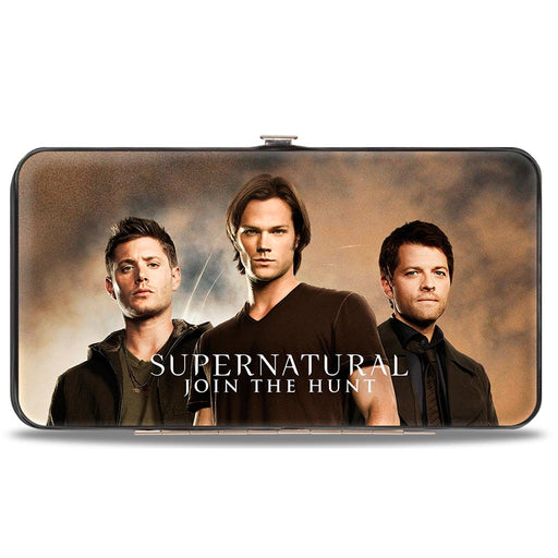 Hinged Wallet - Dean, Sam & Castiel Group SUPERNATURAL JOIN THE HUNT Hinged Wallets Supernatural   