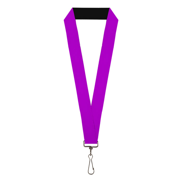 Lanyard - 1.0" - Neon Purple Lanyards Buckle-Down   