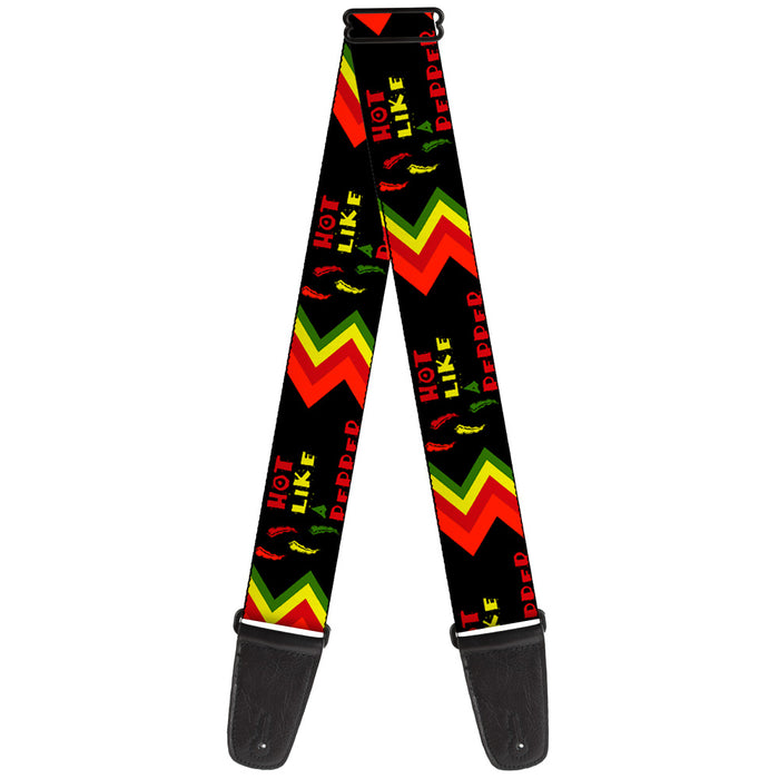 Guitar Strap - Hot Like A Pepper Guitar Straps Buckle-Down   