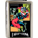 Business Card Holder - LARGE - HARLEY QUINN Night and Day Comic Book Character Blocks FCG Metal ID Cases DC Comics   