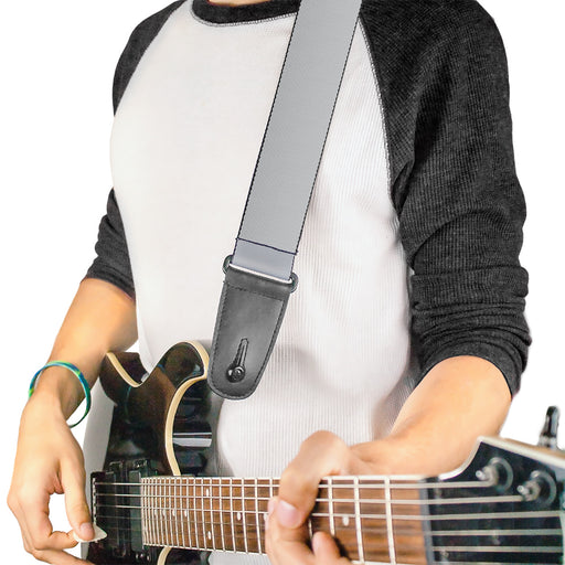 Guitar Strap - Silver Guitar Straps Buckle-Down   