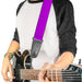 Guitar Strap - Neon Purple Guitar Straps Buckle-Down   