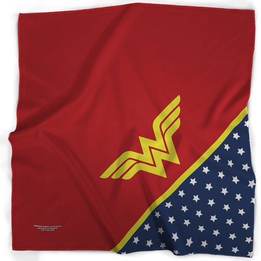 Bandana - Wonder Woman Star WW Icon Red Yellow Blue White Bandanas DC Comics   