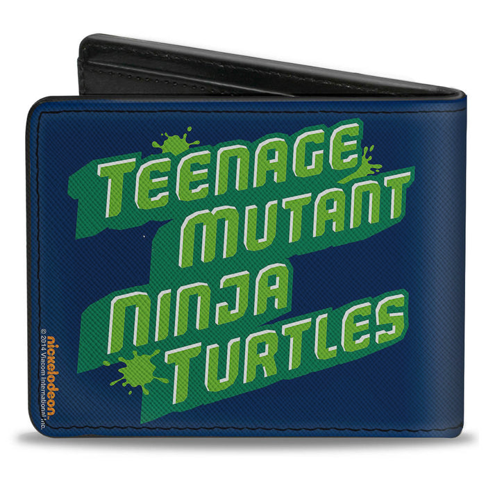 Bi-Fold Wallet - Turtle Octagon Poses + TEENAGE MUTANT NINJA TURTLES Bi-Fold Wallets Nickelodeon   