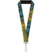 Lanyard - 1.0" - Honor CLOSE-UP Yellow Lanyards Buckle-Down   