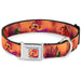 Timon Hula Pose Full Color Seatbelt Buckle Collar - Timon & Pumba The Hula Song Poses Seatbelt Buckle Collars Disney   