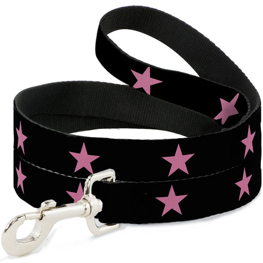 Dog Leash - Star Black/Pink Dog Leashes Buckle-Down   