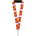 Lanyard - 1.0" - Take Out Fortune Cookies Red Lanyards Buckle-Down   