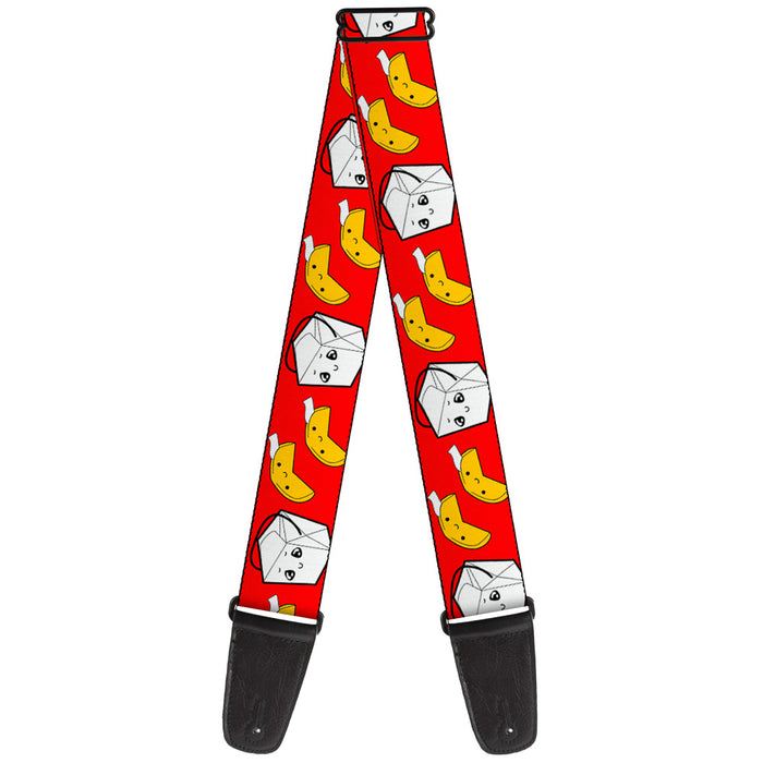 Guitar Strap - Take Out Fortune Cookies Red Guitar Straps Buckle-Down   