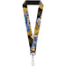 Lanyard - 1.0" - Cali License Plates Stacked Lanyards Buckle-Down   