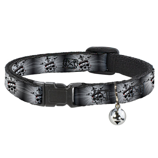 Cat Collar Breakaway - King Skull Breakaway Cat Collars Buckle-Down   