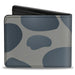 Bi-Fold Wallet - Giraffe Spots Gray Charcoal Bi-Fold Wallets Buckle-Down   
