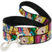 Dog Leash - Beauty & the Beast Be Our Guest Scenes Dog Leashes Disney   