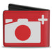 Bi-Fold Wallet - Camera Red White Bi-Fold Wallets Buckle-Down   