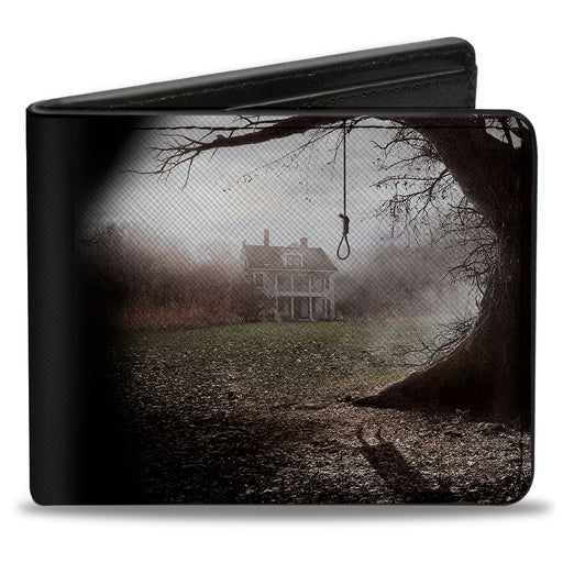 Bi-Fold Wallet - The Conjuring House Scene + Logo Black White Bi-Fold Wallets Warner Bros. Horror Movies   