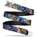 Nemo Smiling Full Color Seatbelt Belt - Nemo & Friends Group Webbing Seatbelt Belts Disney   
