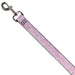 Dog Leash - Bandana/Skulls White/Pink Dog Leashes Buckle-Down   