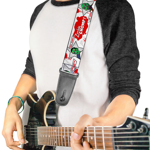 Guitar Strap - Zombie CHOMP! Guitar Straps Buckle-Down   