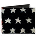 Canvas Bi-Fold Wallet - Stars & Stripes Painting Canvas Bi-Fold Wallets Buckle-Down   