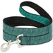 Dog Leash - Ditsy Floral Teal/Light Teal/Teal Dog Leashes Buckle-Down   