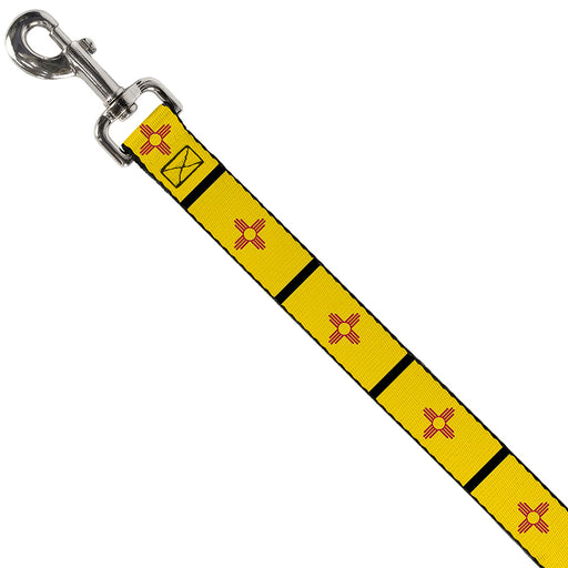 Dog Leash - New Mexico Flag/Black Dog Leashes Buckle-Down   