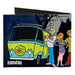 Canvas Bi-Fold Wallet - SCOOBYNATURAL Scooby Doo Supernatural 8-Character Group Pose2 Canvas Bi-Fold Wallets Scooby Doo Supernatural   