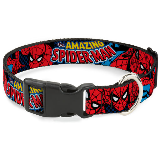 Plastic Clip Collar - Amazing Spider-Man Plastic Clip Collars Marvel Comics   