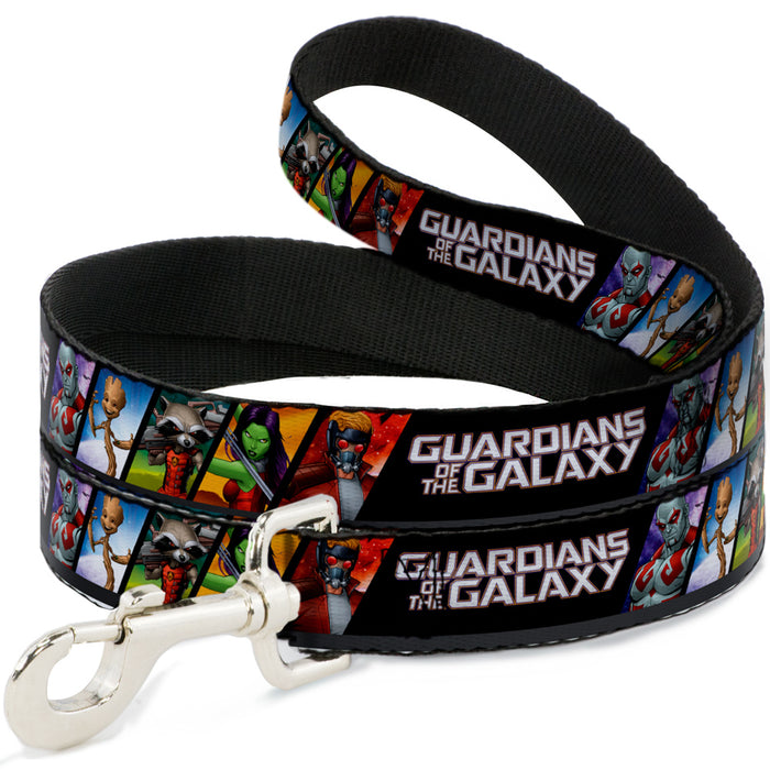 Dog Leash - GUARDIANS OF THE GALAXY 5-Character Pose Blocks Dog Leashes Marvel Comics   