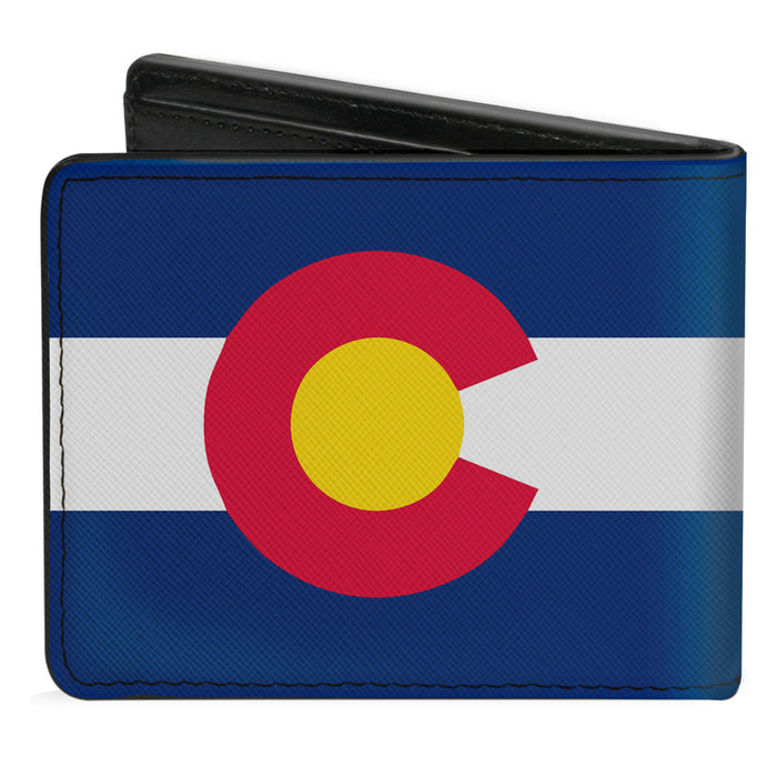 Bi-Fold Wallet - Colorado Flag Logo Centered Bi-Fold Wallets Buckle-Down   