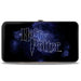 Hinged Wallet - Harry Potter HEDWIG Wings Pose + HARRY POTTER Black Purples White Hinged Wallets The Wizarding World of Harry Potter   