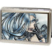 Business Card Holder - LARGE - Sweet Lovely Death FCG Metal ID Cases Sexy Ink Girls   