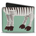 Bi-Fold Wallet - Zebra Poops Color Bi-Fold Wallets Buckle-Down   