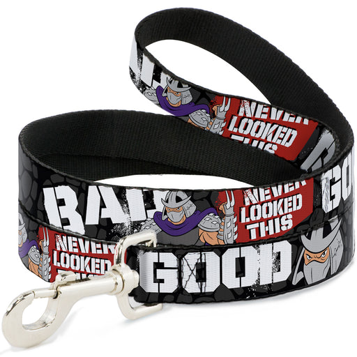 Dog Leash - Shredder Poses BAD NEVER LOOKED THIS GOOD Dog Leashes Nickelodeon   