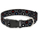 Plastic Clip Collar - Vinyl Records Gray/Black/Red/Blue/White Plastic Clip Collars Buckle-Down   