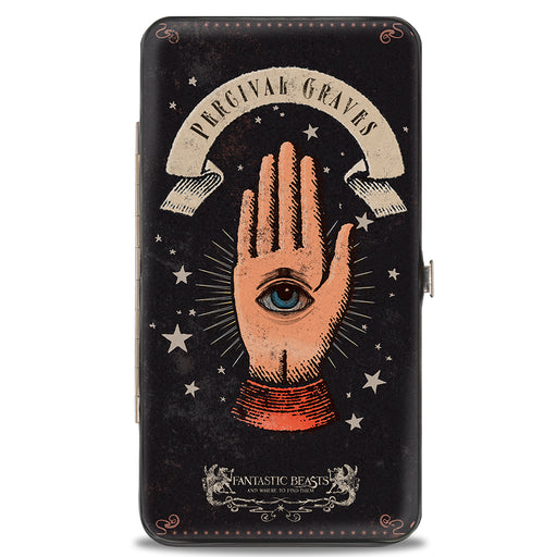 Hinged Wallet - FANTASTIC BEASTS AND WHERE TO FIND THEM PERCIVAL GRAVES Eye in Hand Icon Hinged Wallets The Wizarding World of Harry Potter Default Title  