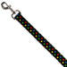 Dog Leash - Vinyl Records Stacked Black/Gray/Multi Color Dog Leashes Buckle-Down   