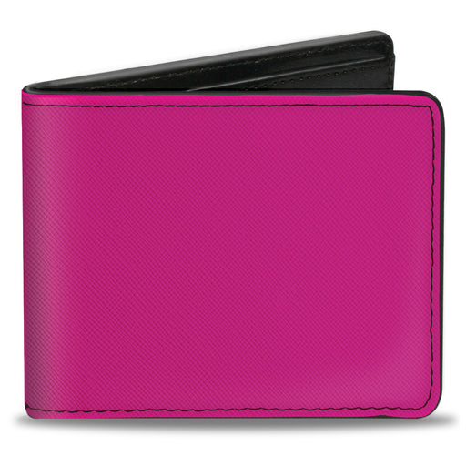 Bi-Fold Wallet - Hot Pink PMS 219 Bi-Fold Wallets Buckle-Down   