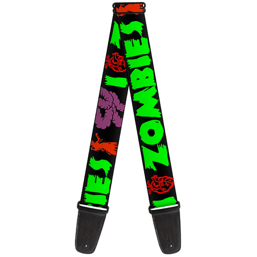 Guitar Strap - I "HEART" Zombies Guitar Straps Buckle-Down   