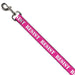 Dog Leash - RESIST Stencil Pink/White Dog Leashes Buckle-Down   