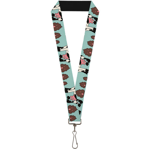 Lanyard - 1.0" - Cow Poops Color Lanyards Buckle-Down   