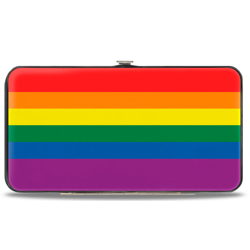 Hinged Wallet - Flag Pride Rainbow Hinged Wallets Buckle-Down   