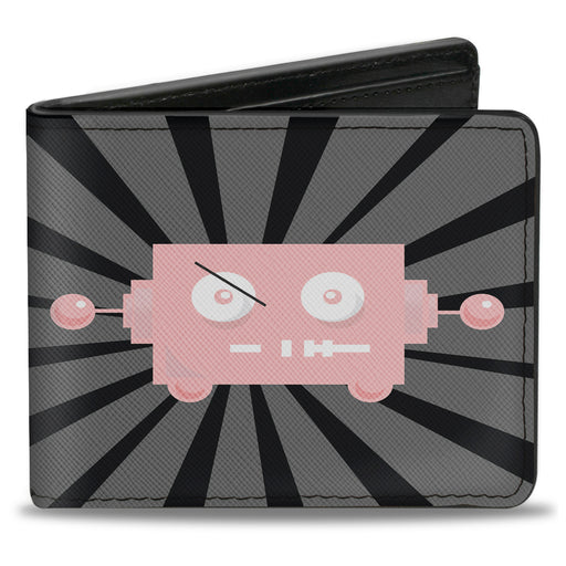 Bi-Fold Wallet - Hot Beat Bot Pink Bi-Fold Wallets Buckle-Down   